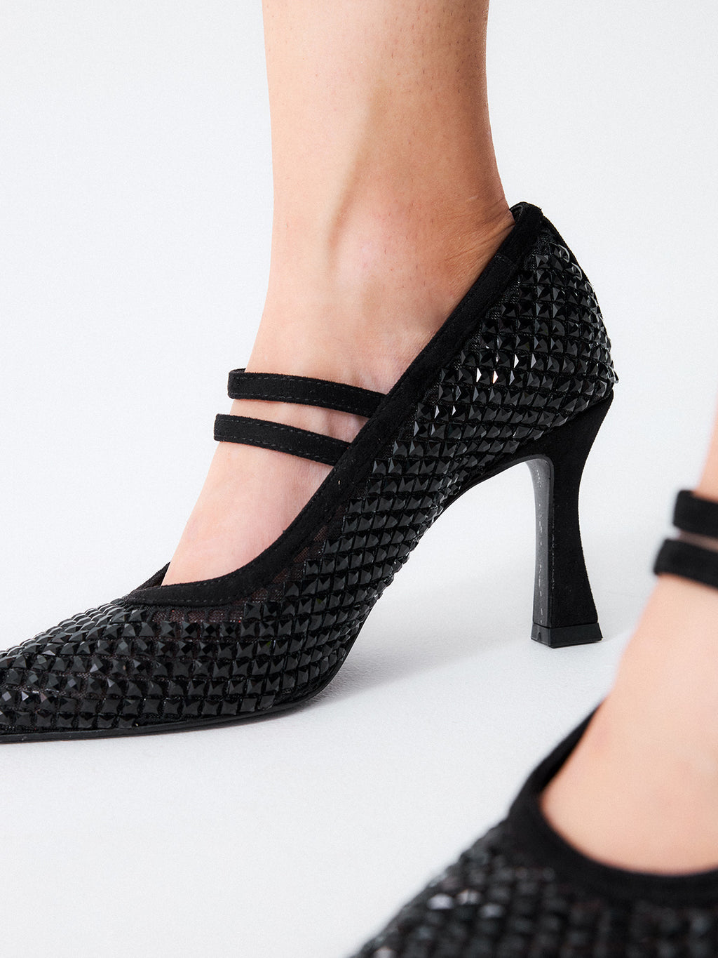 LAMINA-601 STRASS BLACK