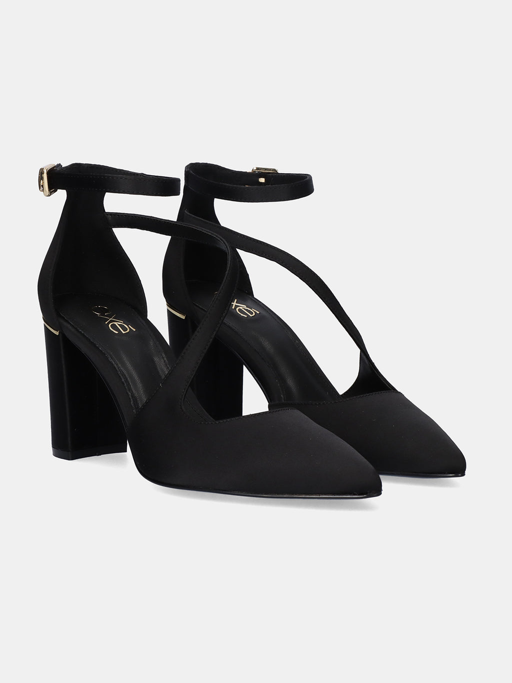 LESLIE-568 SATIN BLACK