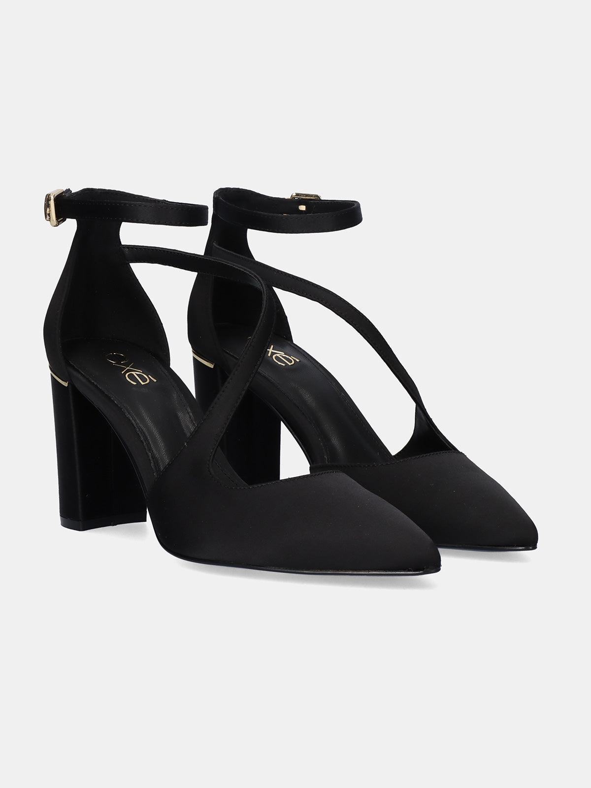 LESLIE-568 SATIN BLACK