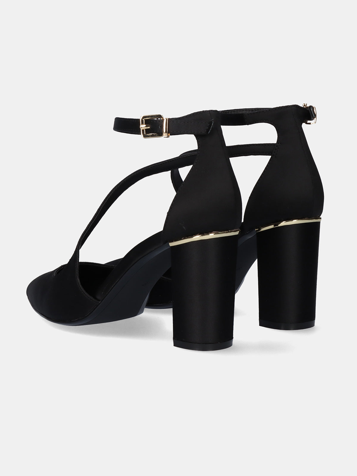 LESLIE-568 SATIN BLACK