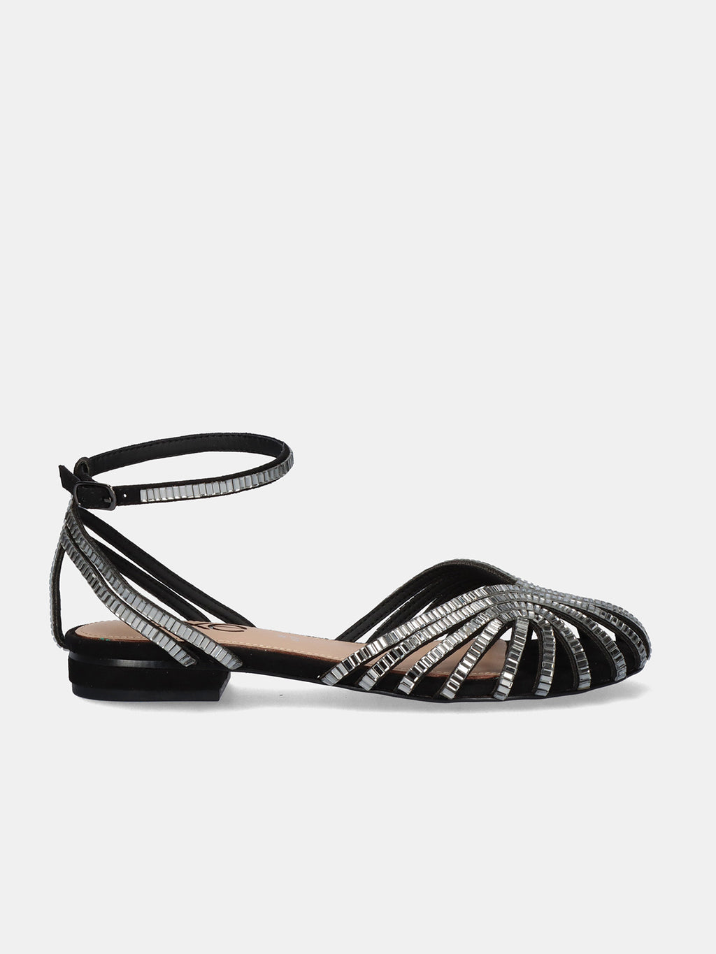 LOLA-307 STRASS BLACK PEWTER