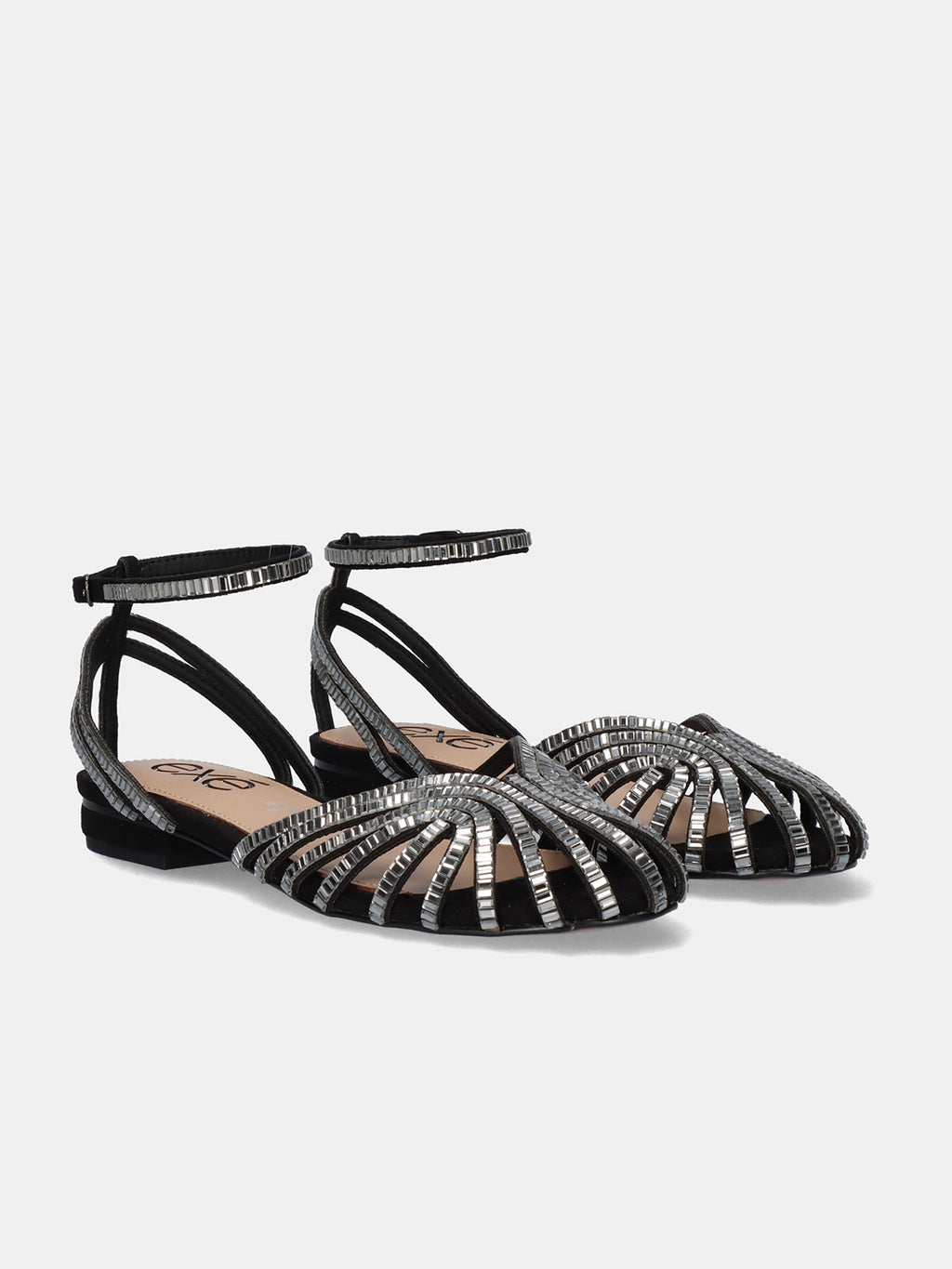 LOLA-307 STRASS BLACK PEWTER