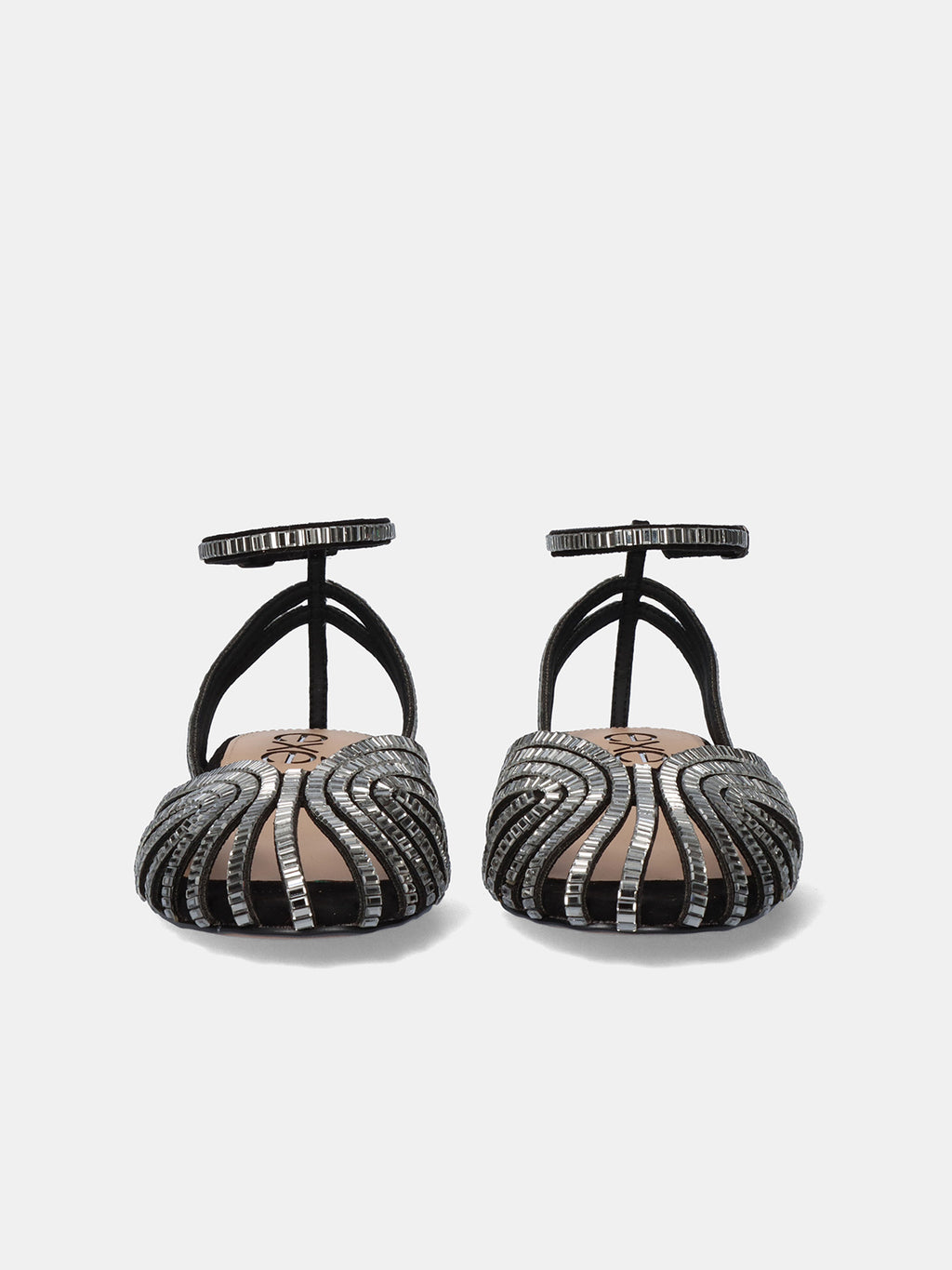 LOLA-307 STRASS BLACK PEWTER