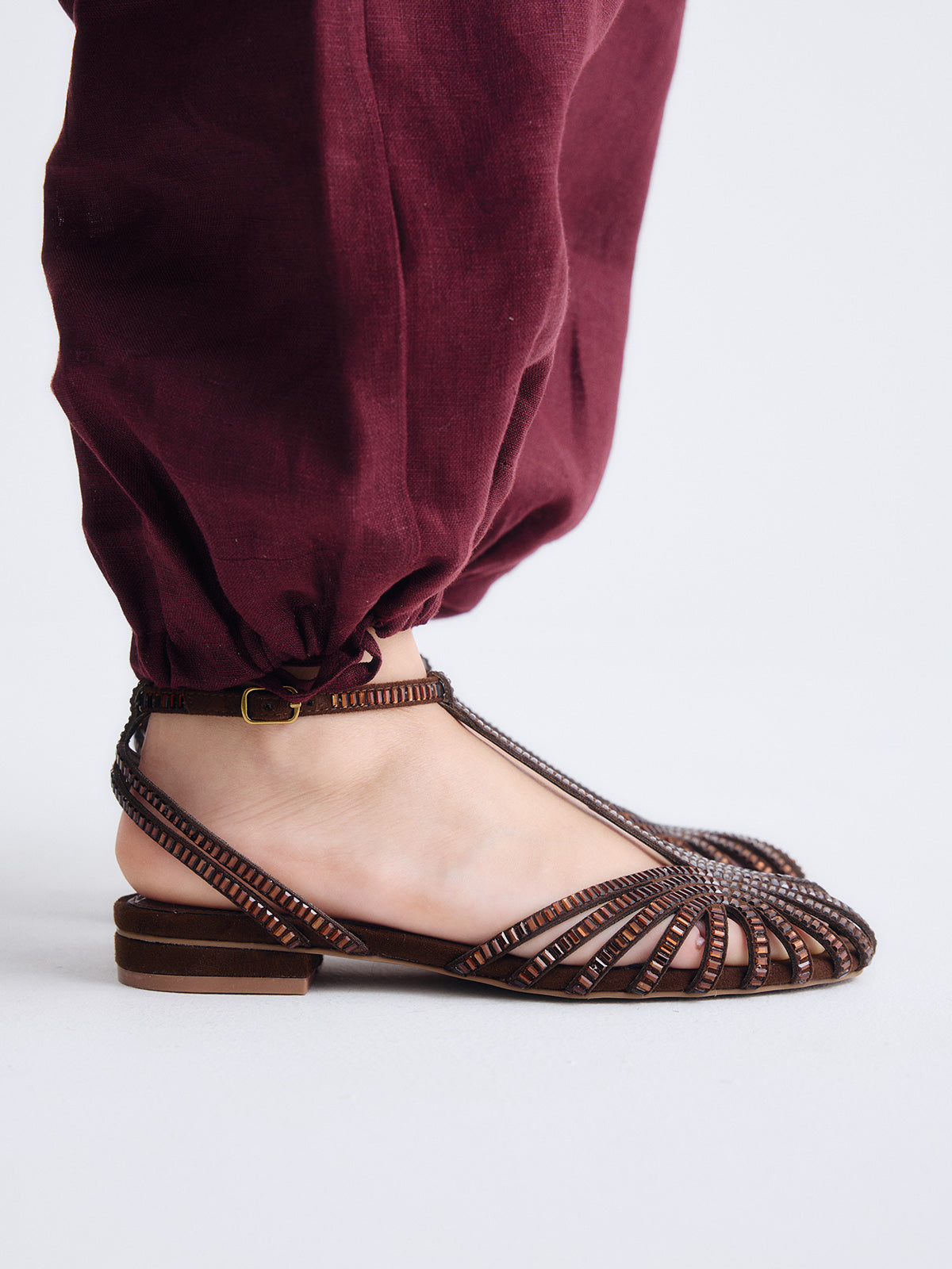 LOLA-317 STRASS BROWN