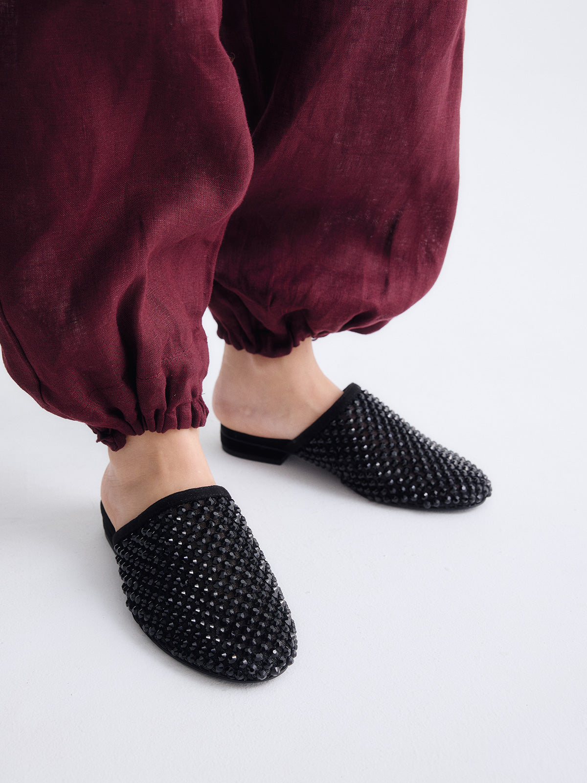 LOLA-347 STRASS BLACK