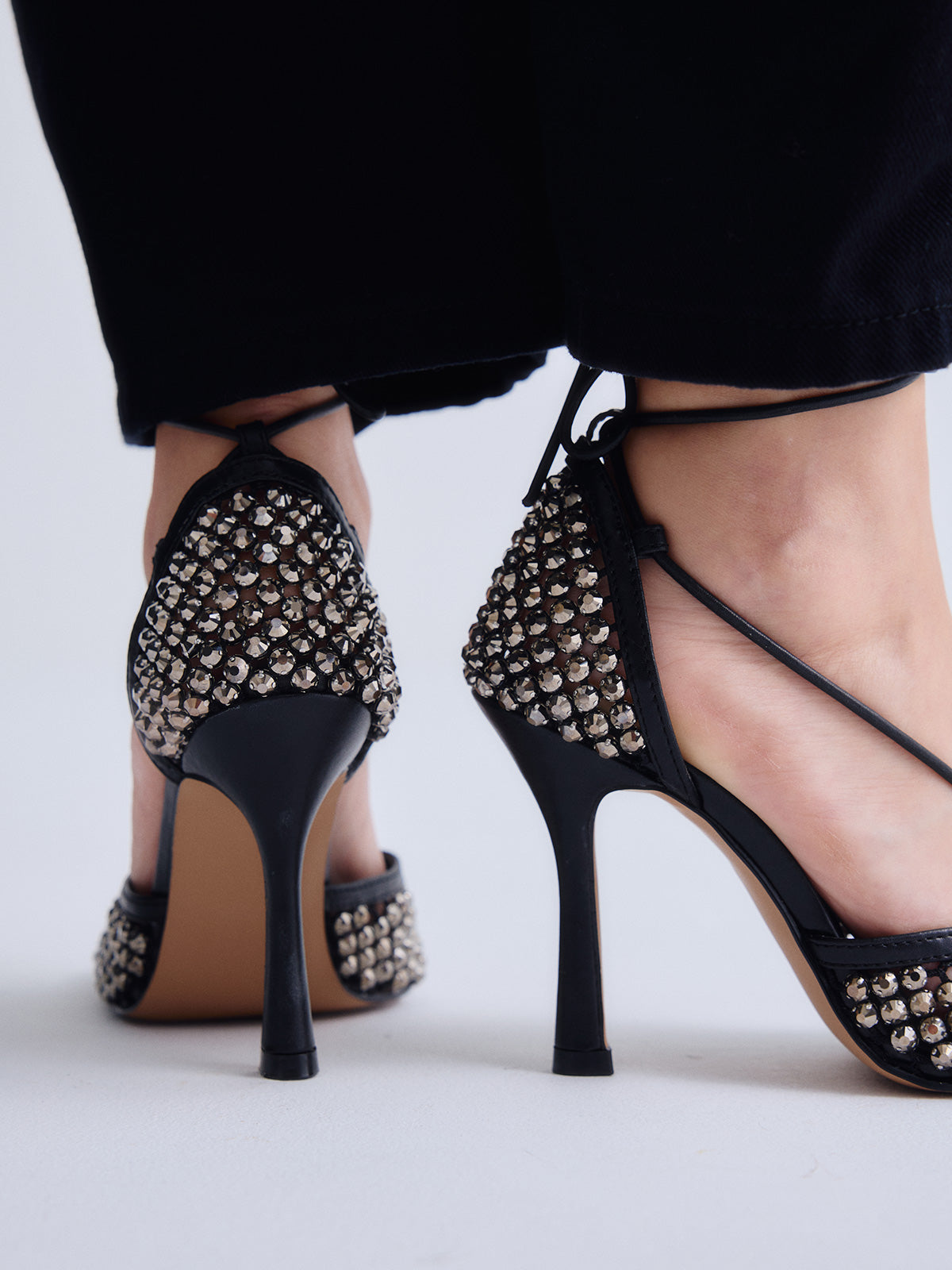 LORENA-305 STRASS PEWTER