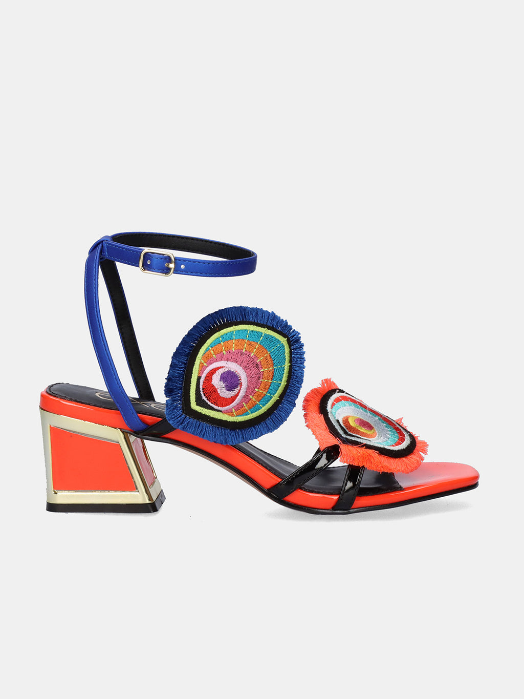 LUISA-406 PATENT BLUE CORAL