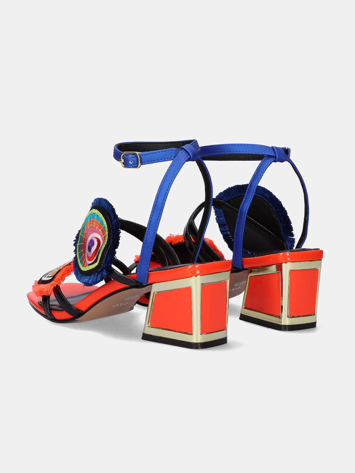 LUISA-406 PATENT BLUE CORAL