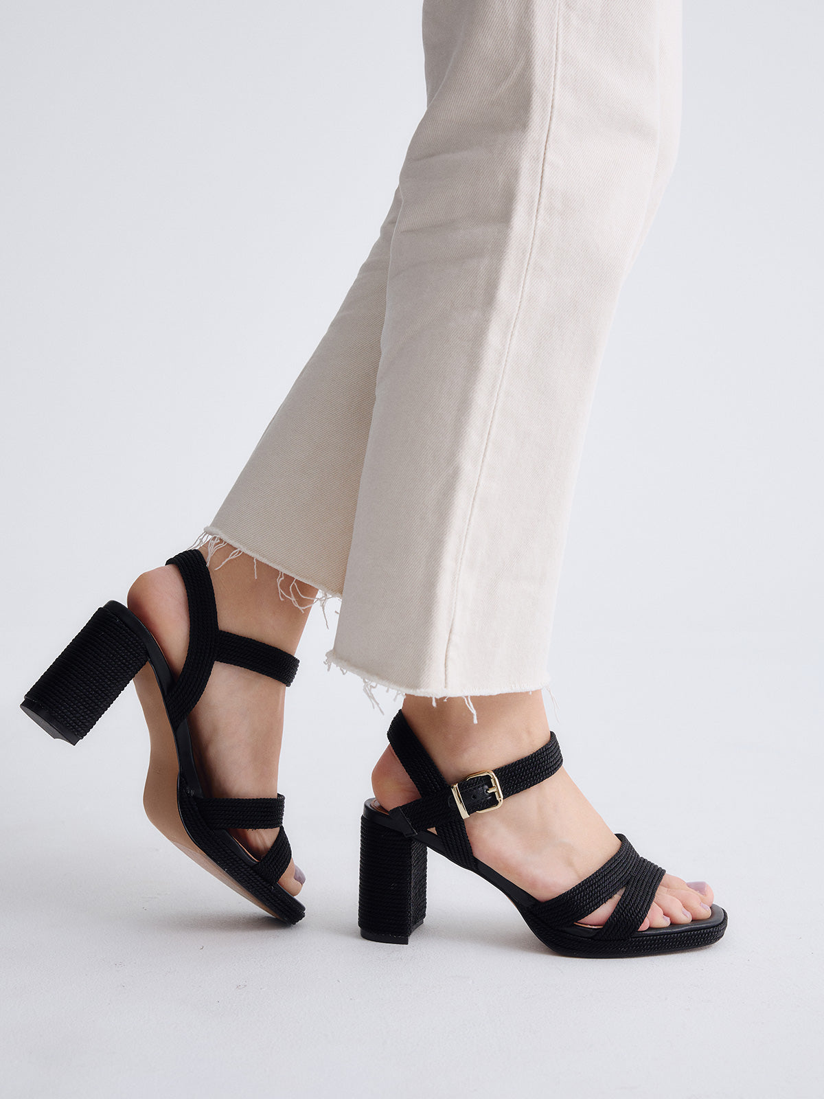 LUISA-777 EMBROIDERY BLACK