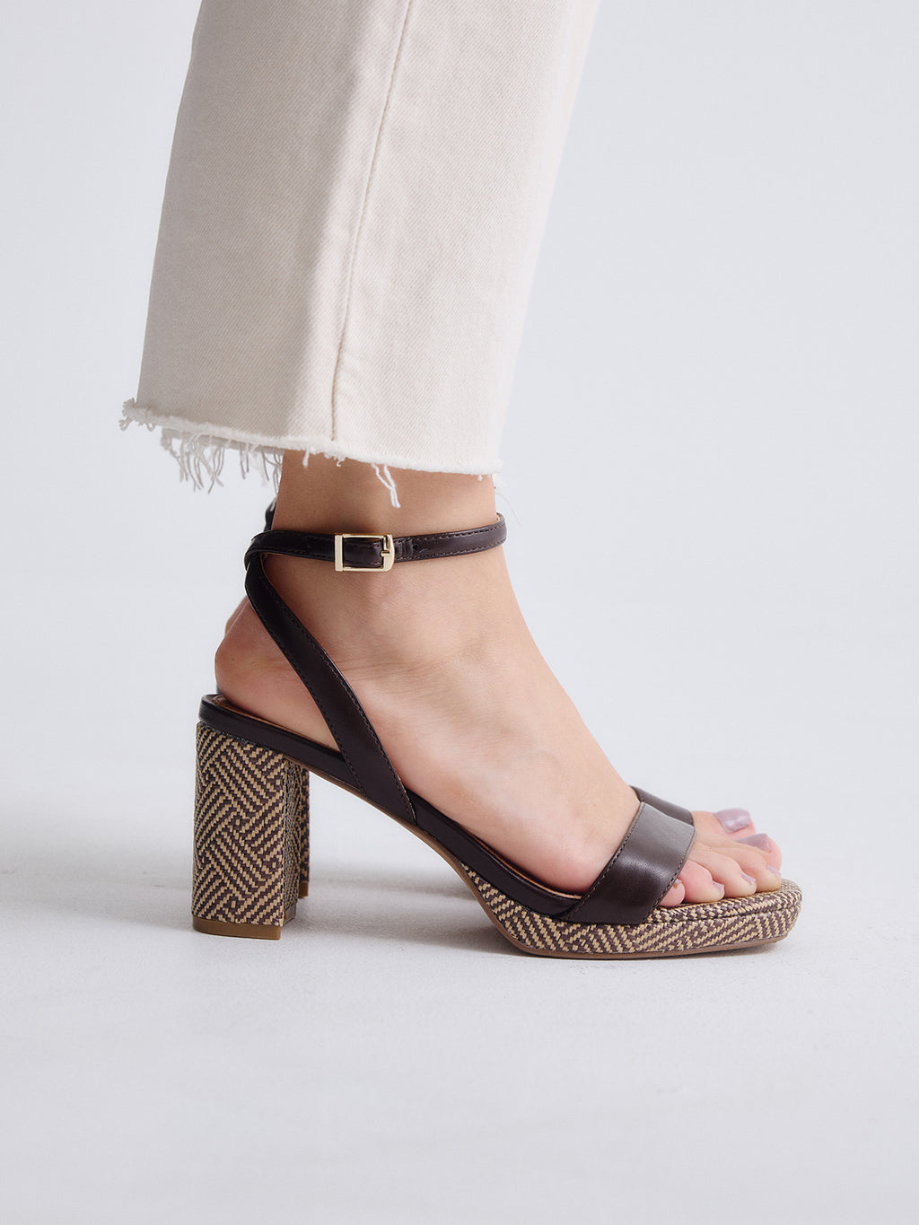 LUISA-778 RAFFIA BROWN BEIGE
