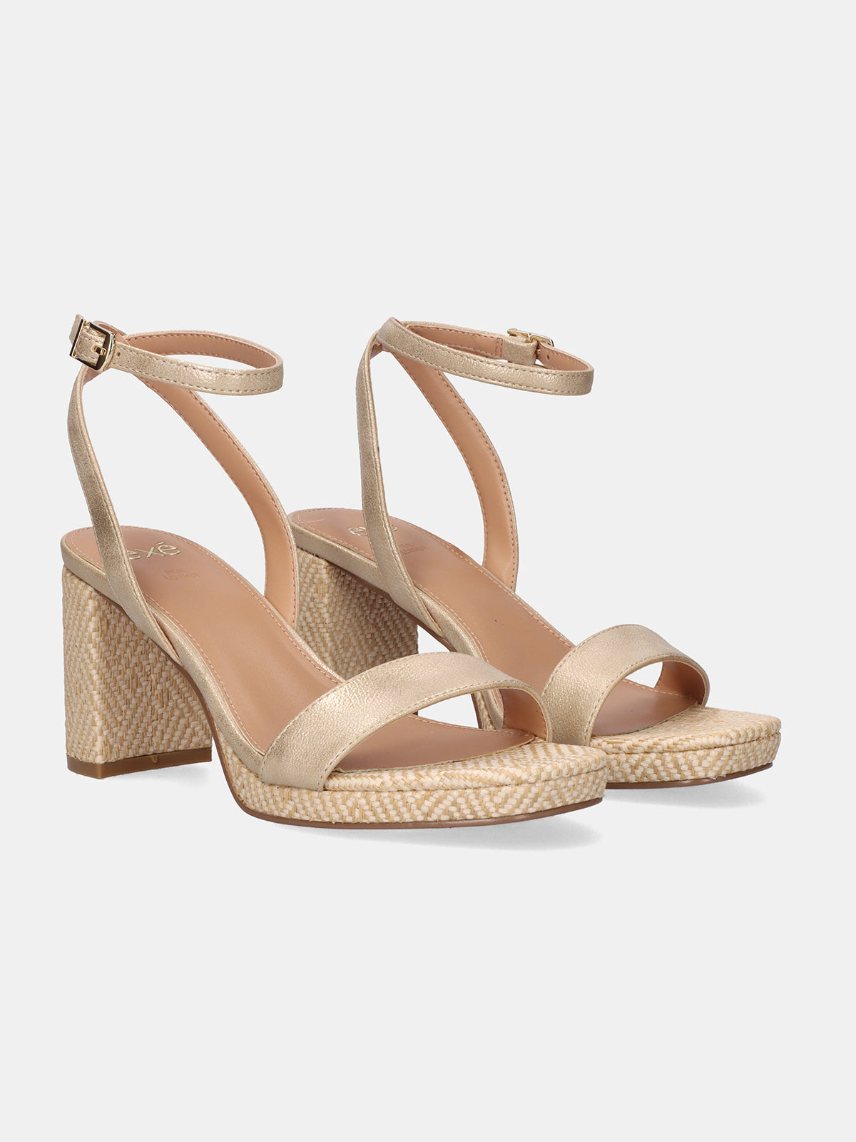 LUISA-778 RAFFIA GOLD BEIGE