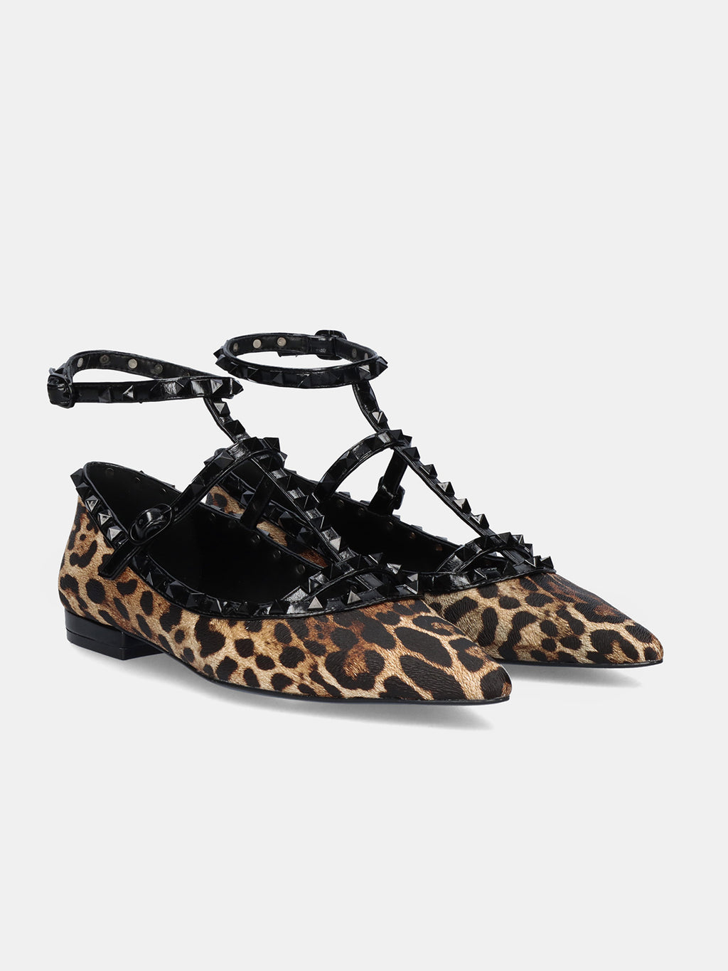 LYNDA-590 PU LEOPAR BLK