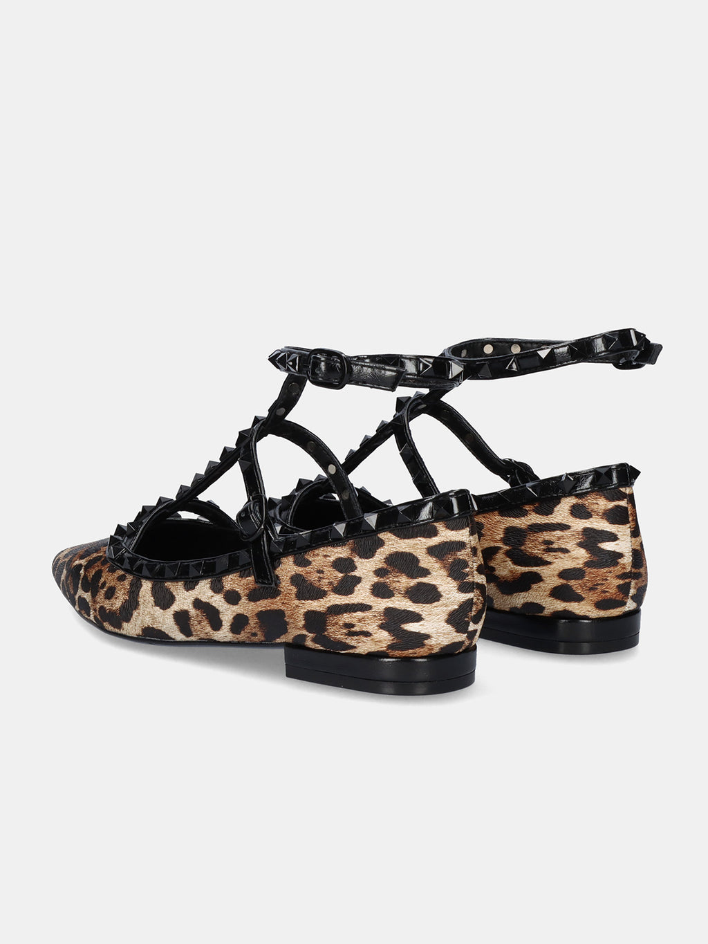 LYNDA-590 PU LEOPAR BLK