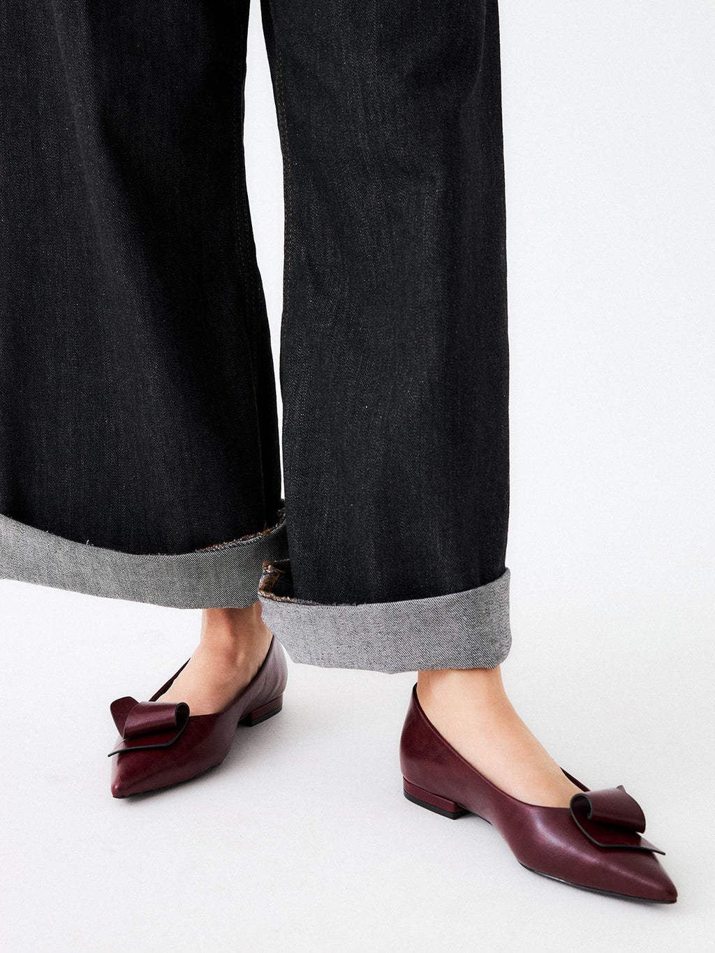 LYNDA-952 PU BORDEAUX