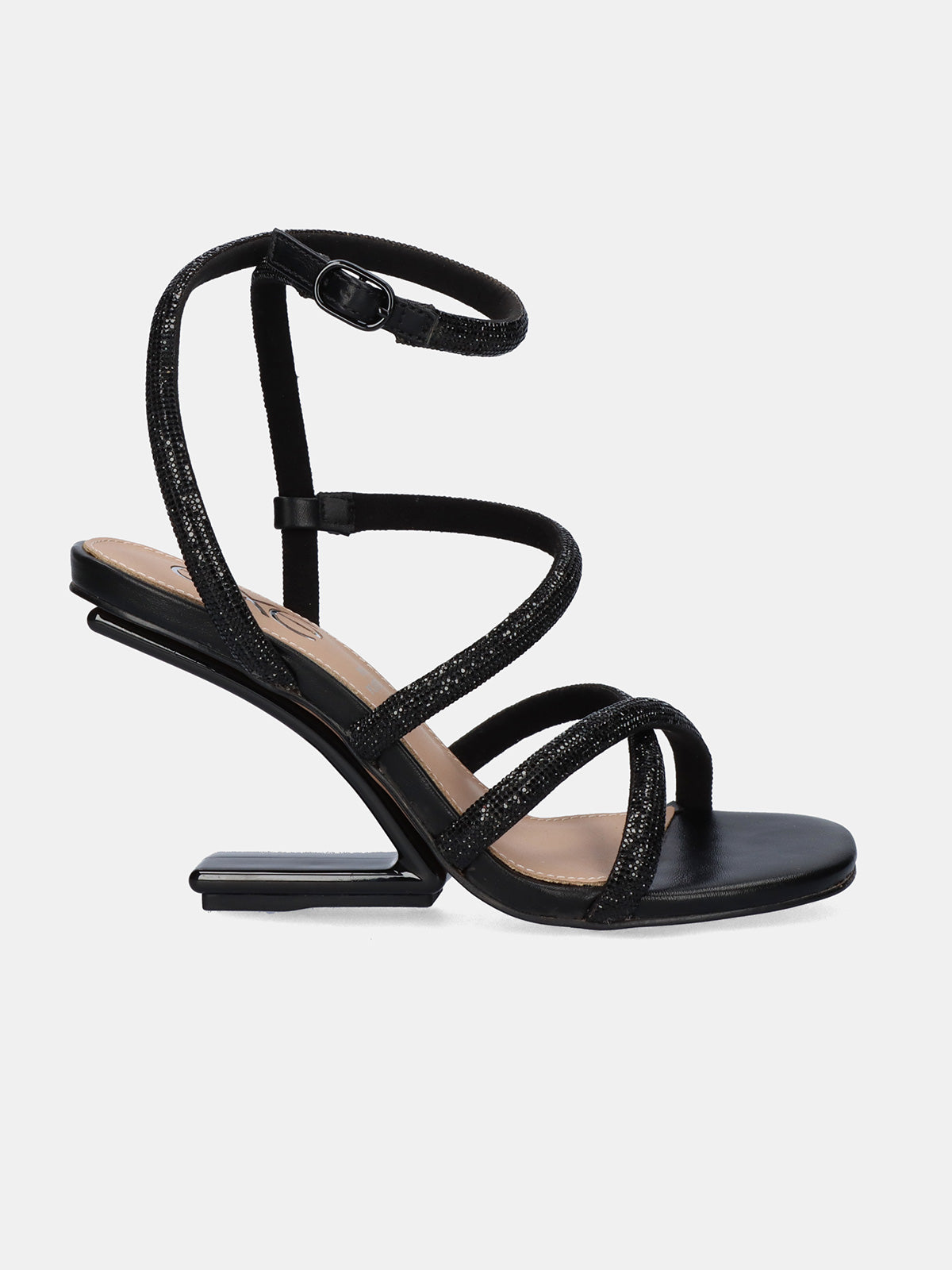 MAGGIE-810 STRASS BLACK
