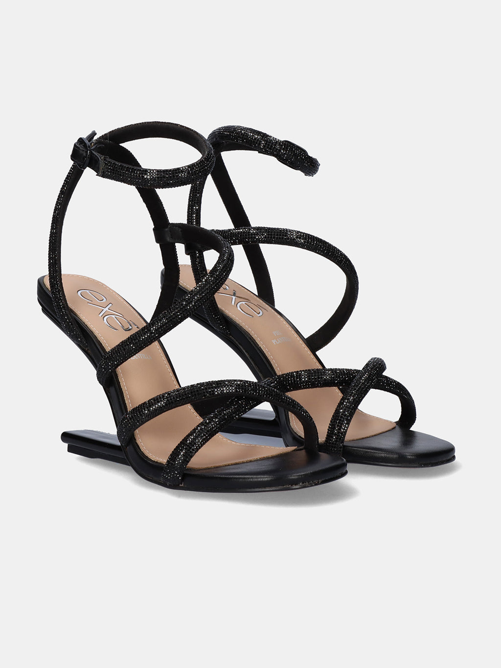 MAGGIE-810 STRASS BLACK
