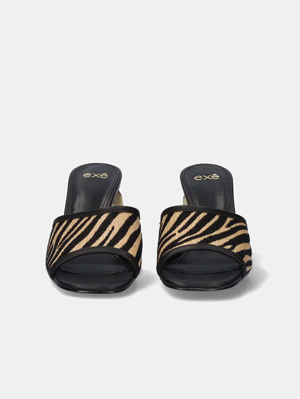 MONICA-312 ZEBRA BEIGE BLACK