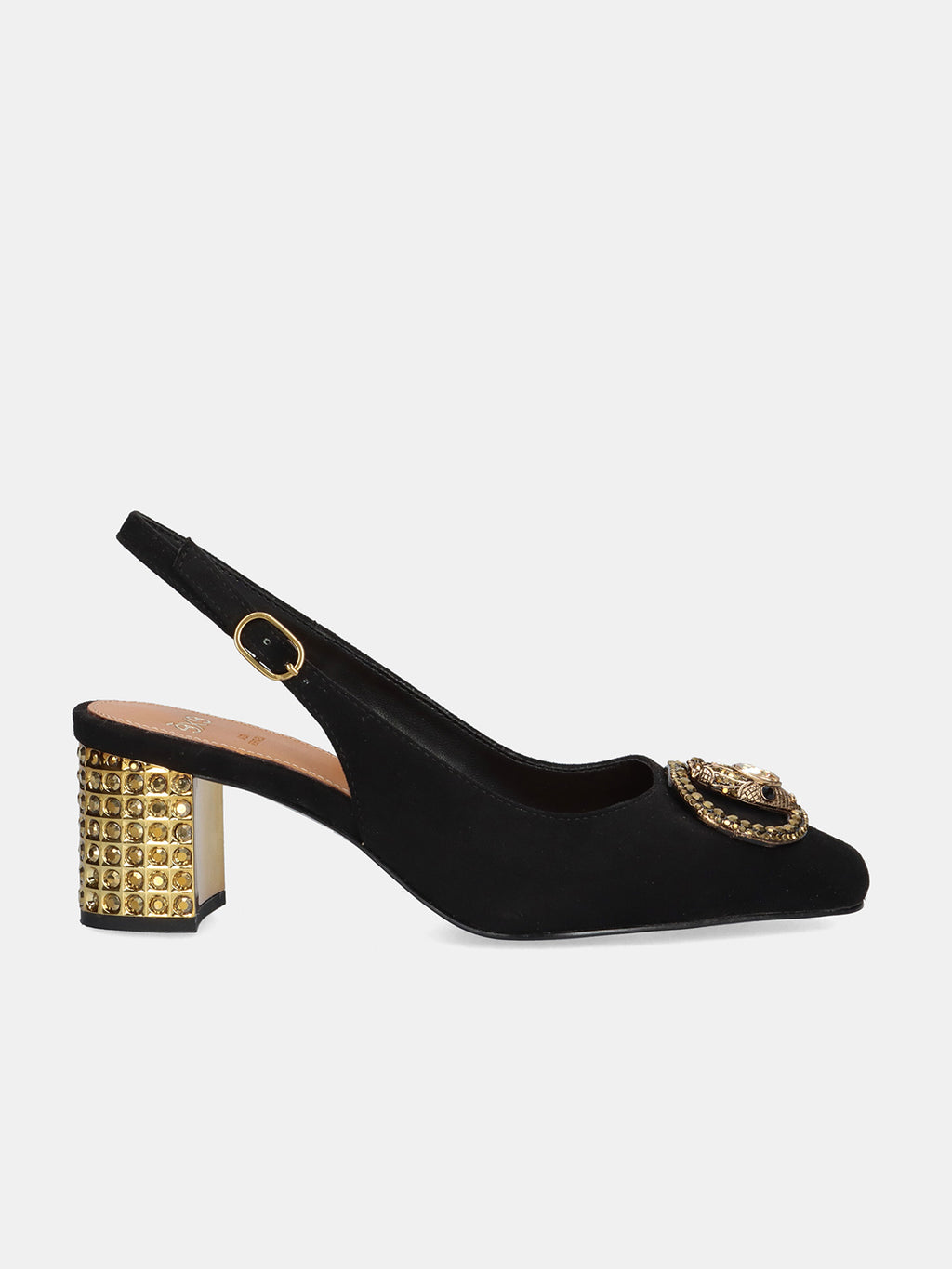 NADINE-310 FABRIC BLACK GOLD