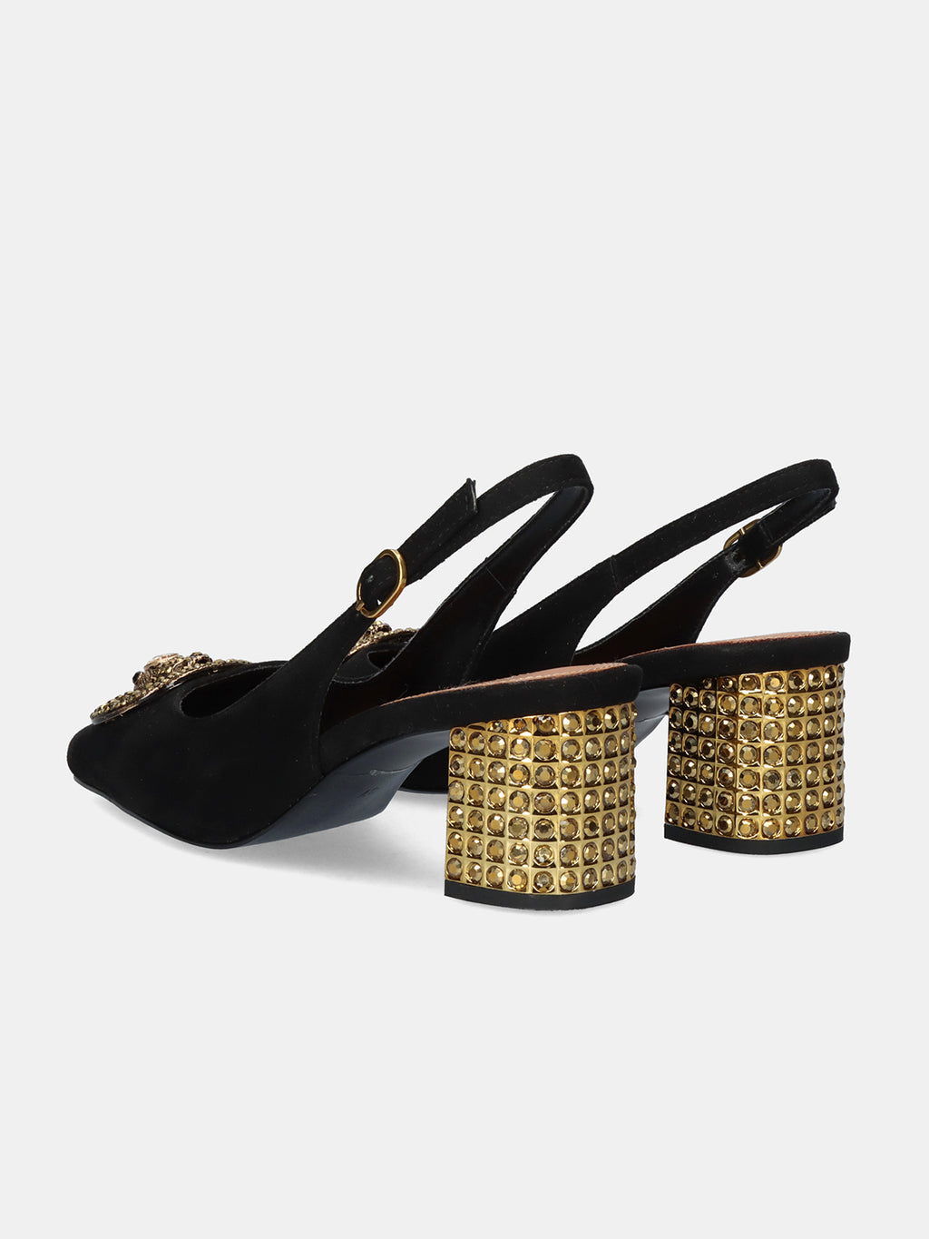 NADINE-310 FABRIC BLACK GOLD