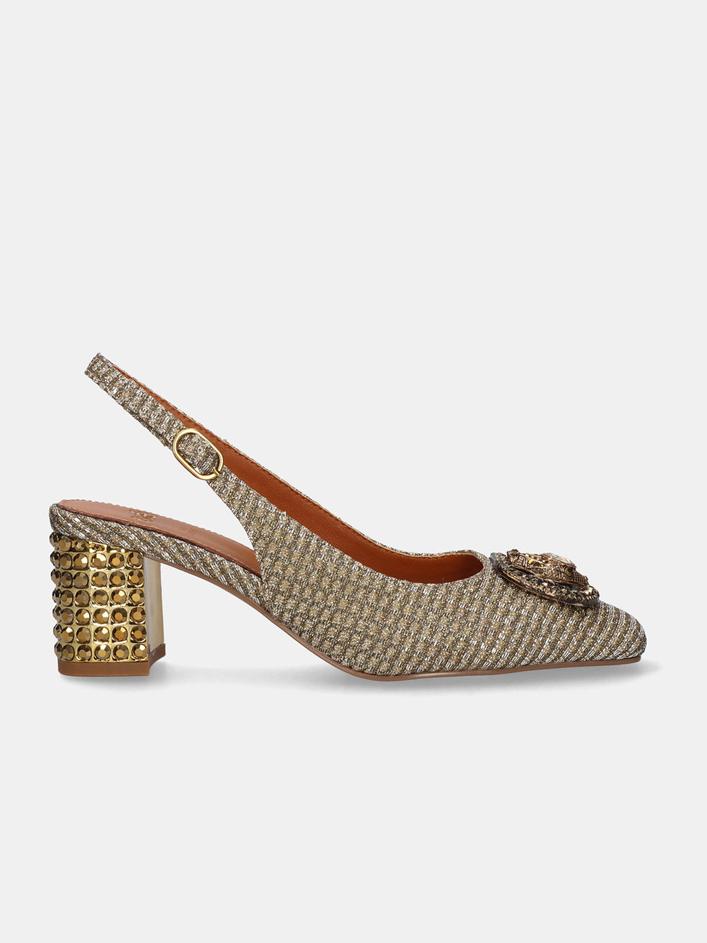 NADINE-310 GLITTER GOLD