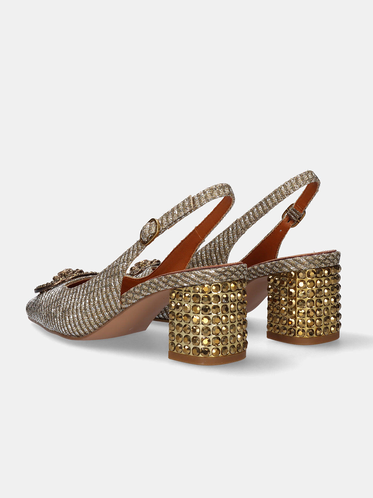 NADINE-310 GLITTER GOLD