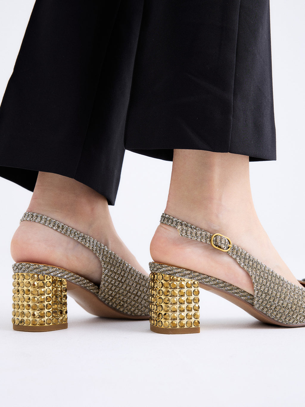 NADINE-310 GLITTER GOLD