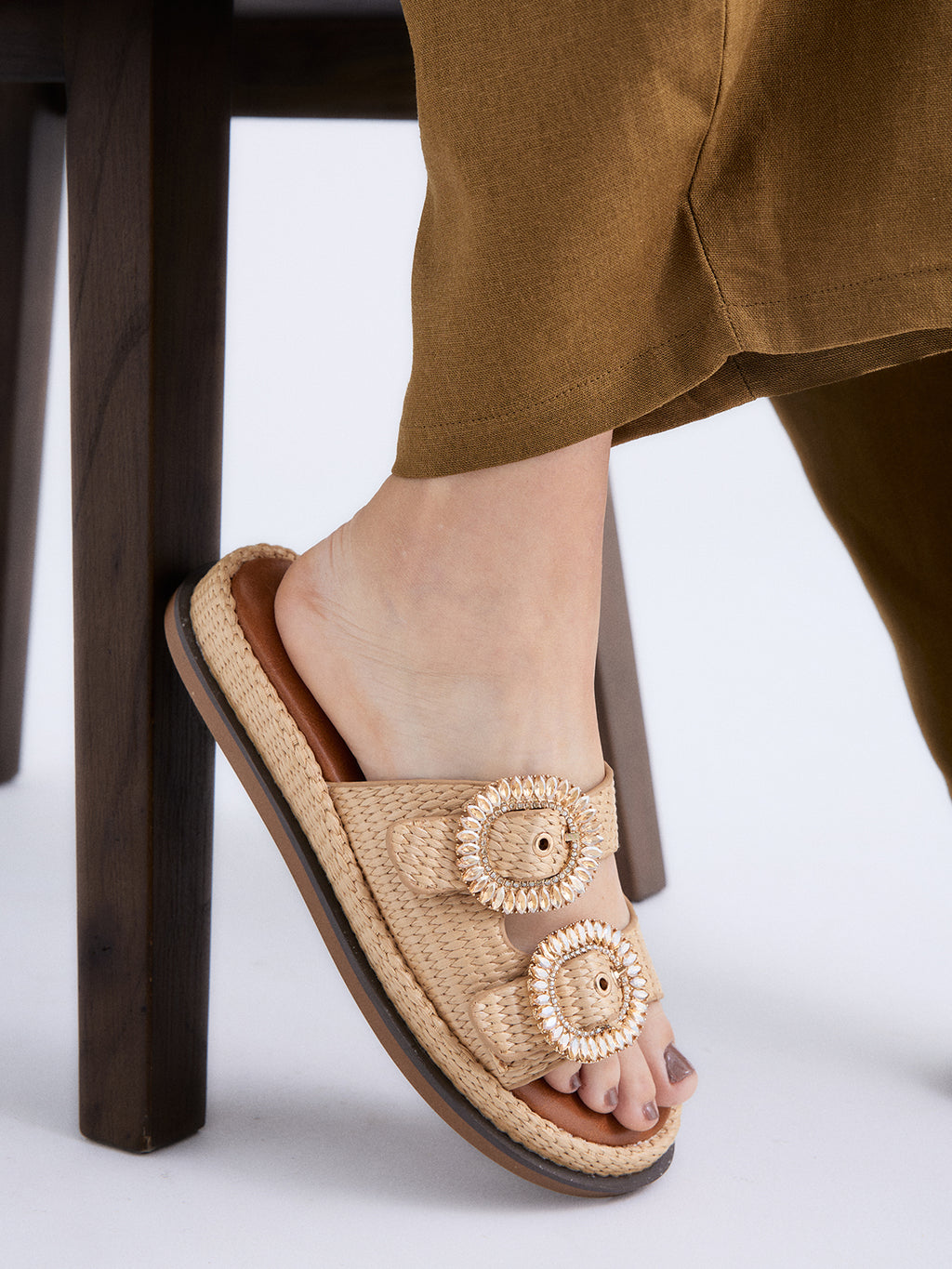 NAPOLI-817 RAFFIA BEIGE
