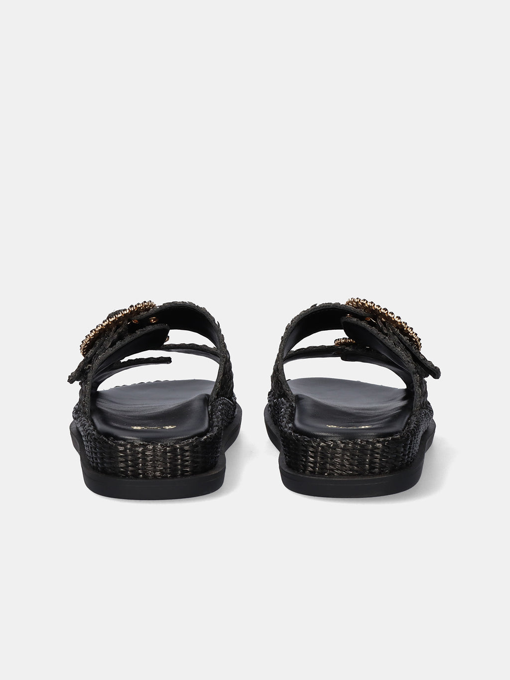 NAPOLI-817 RAFFIA BLACK