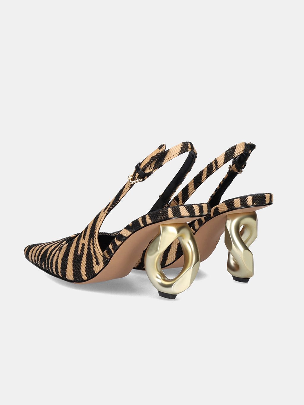 NATALIA-202 ZEBRA BEIGE BLACK
