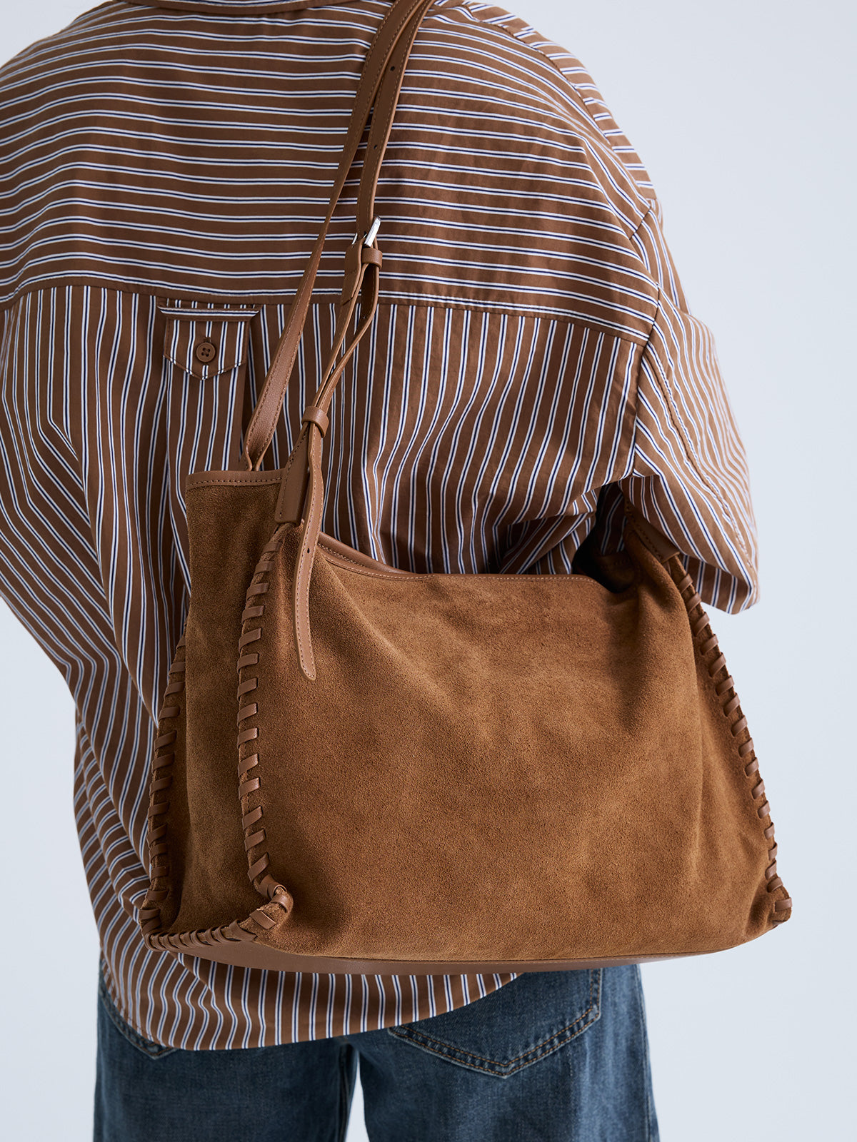 NORA-83383 TEXTIL BROWN