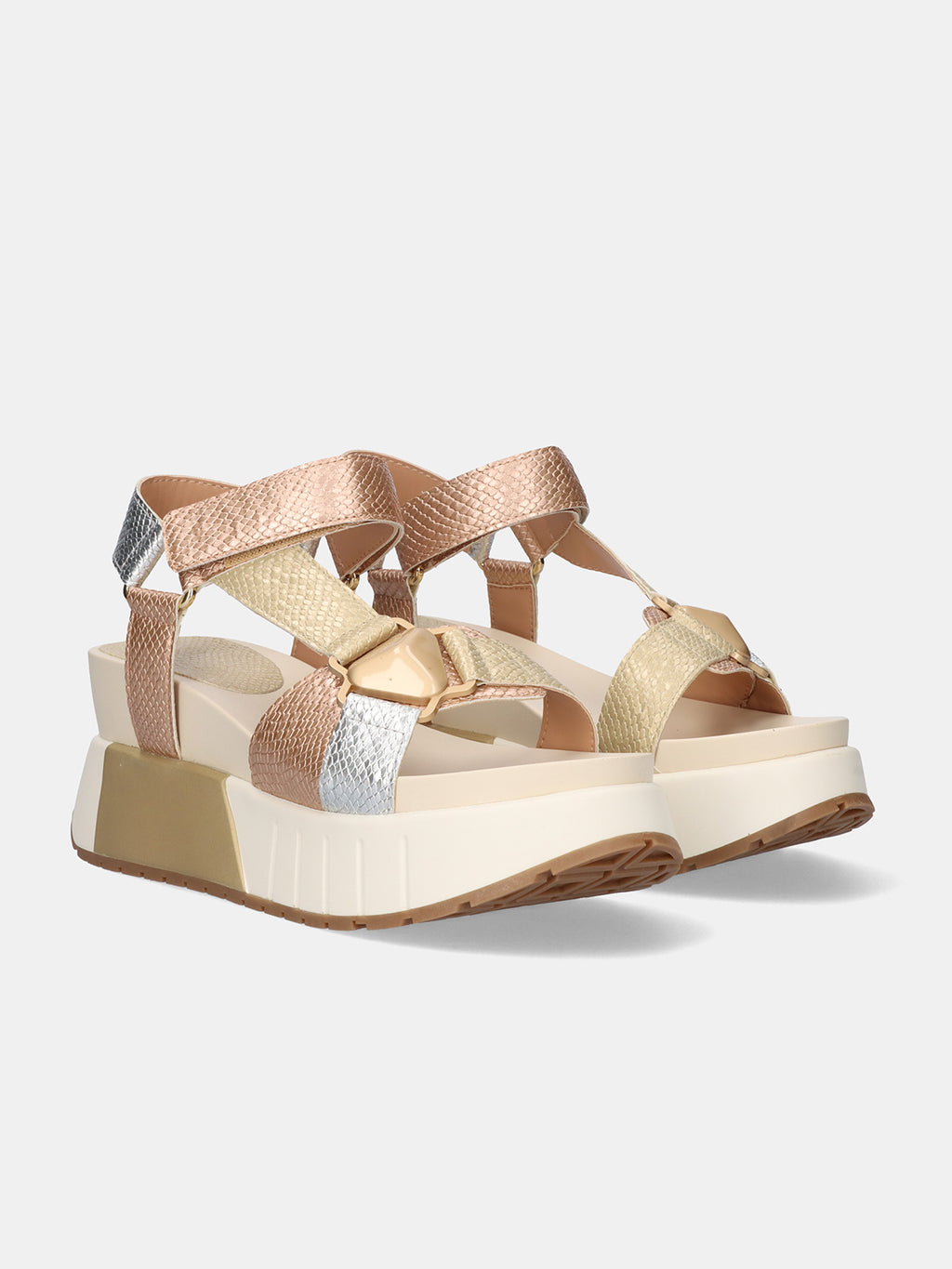 OLIVIA-934 SNAKE GOLD SILVER