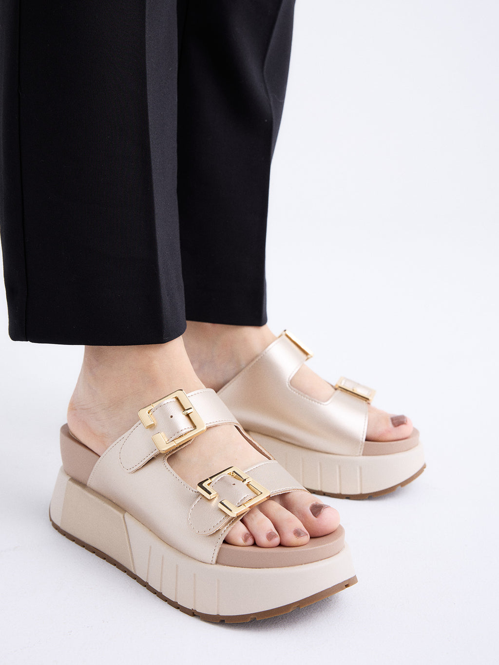 OLIVIA-950 PU GOLD WHITE