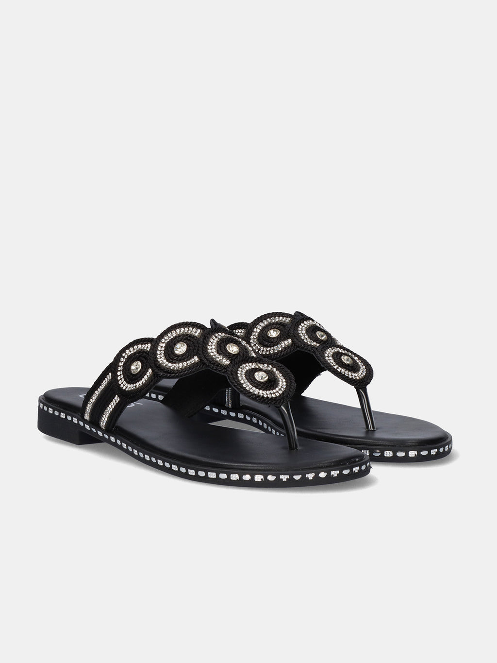 P3376-1 STRASS BLACK