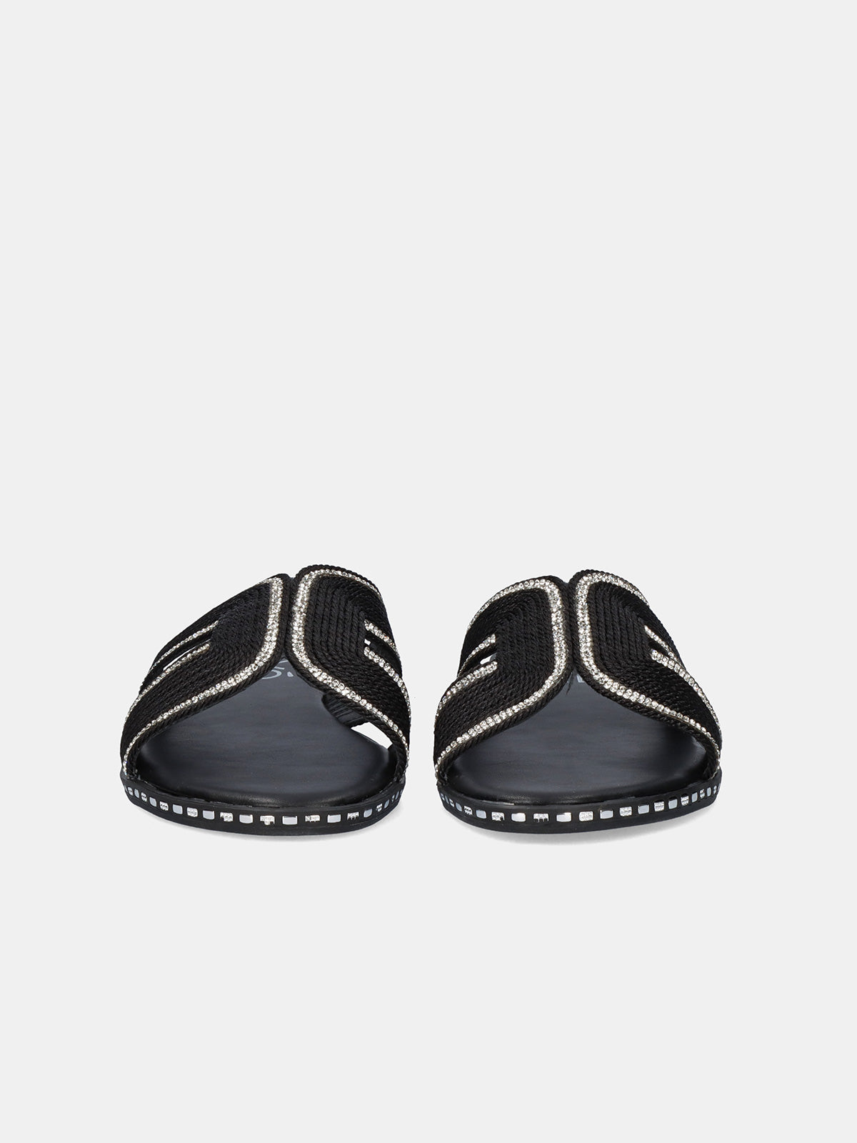 P3376-6 EMBROIDERY BLACK