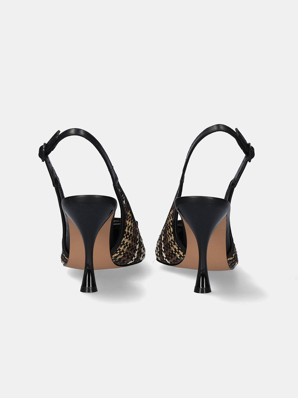 PARIS-716 KNIT BLACK BEIGE