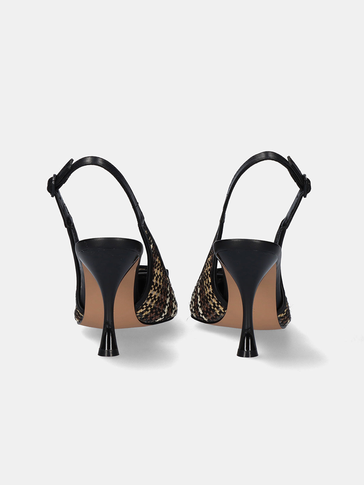 PARIS-716 KNIT BLACK BEIGE