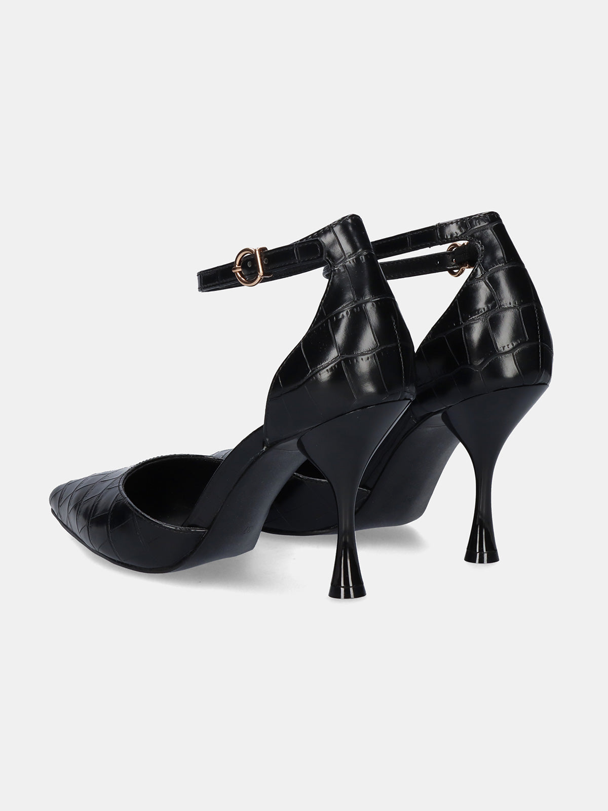 PARIS-817 CROCO BLACK