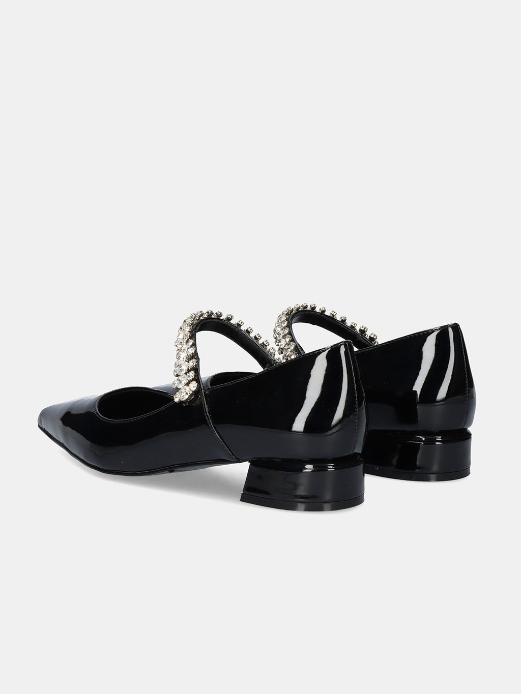 PLOY-353 PATENT BLACK