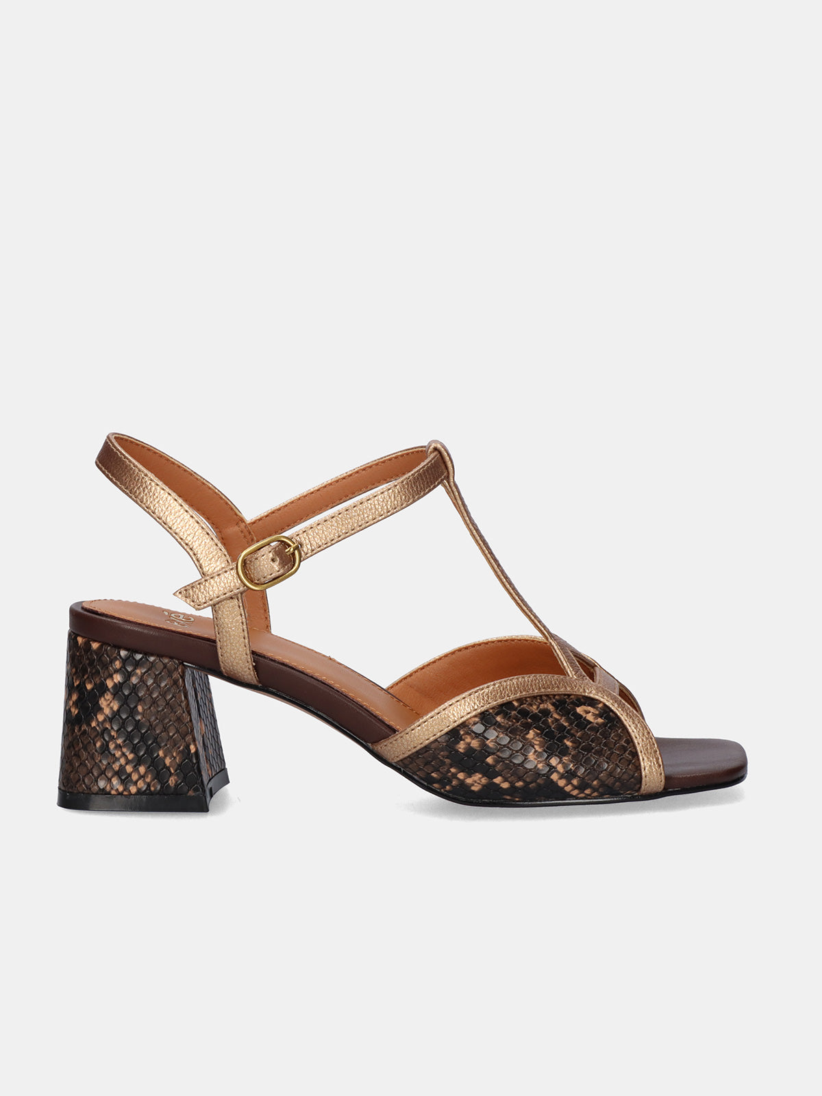 POLINA-405 SNAKE BRONZE