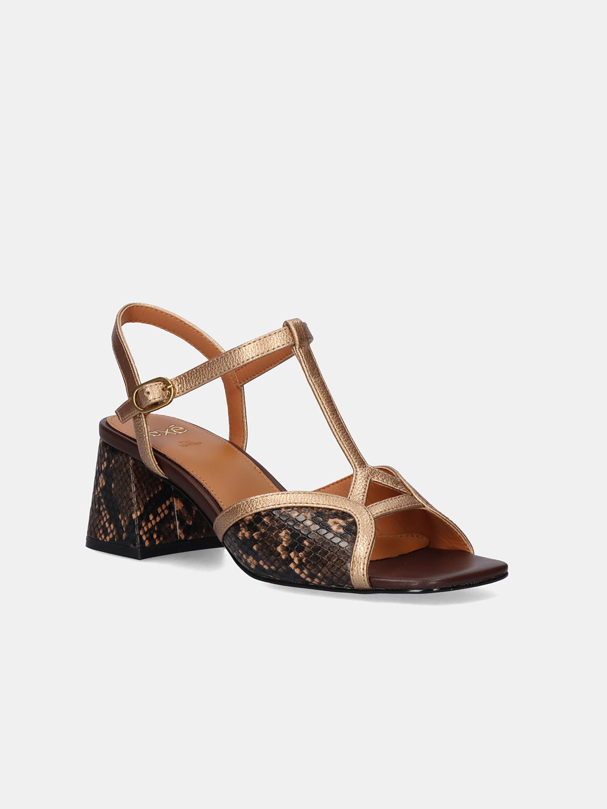 POLINA-405 SNAKE BRONZE