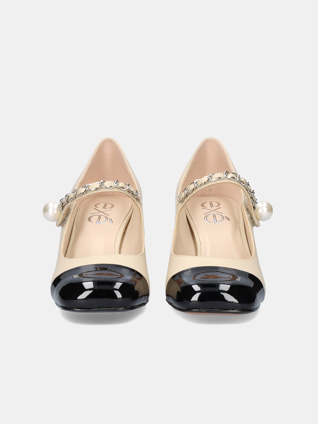 RIMINI-512 PU BEIGE BLACK