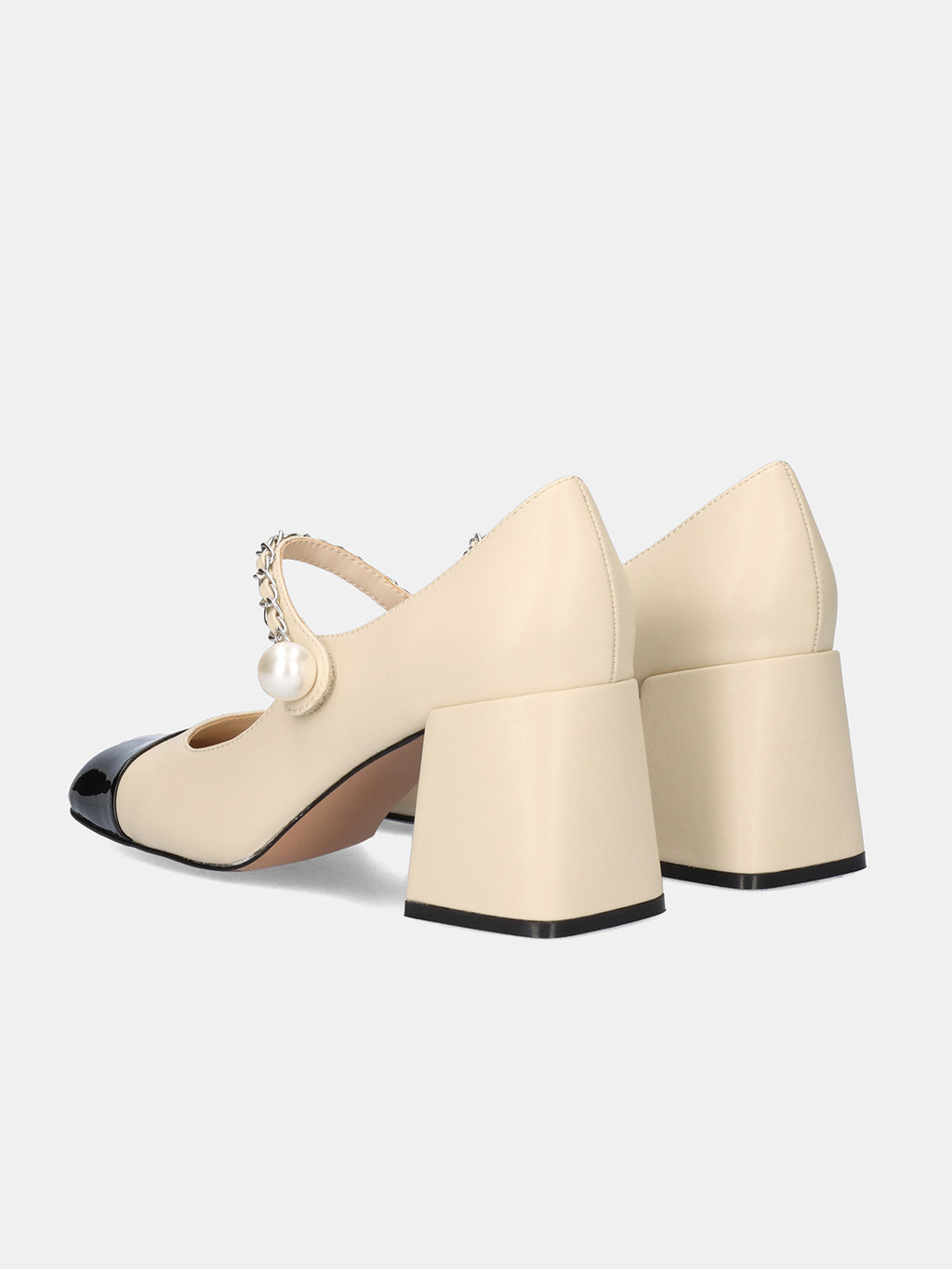 RIMINI-512 PU BEIGE BLACK