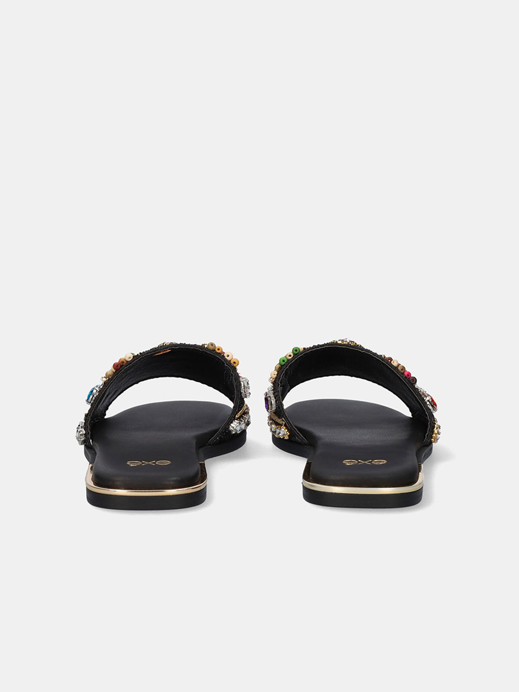 SABRINA-735 GLITTER BLACK