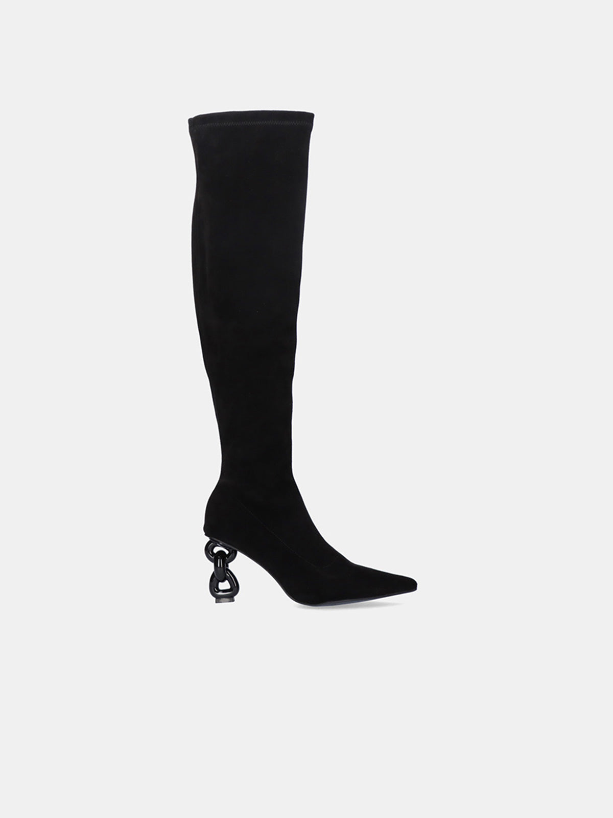 SAMANTHA-442 MICROFIBER BLACK