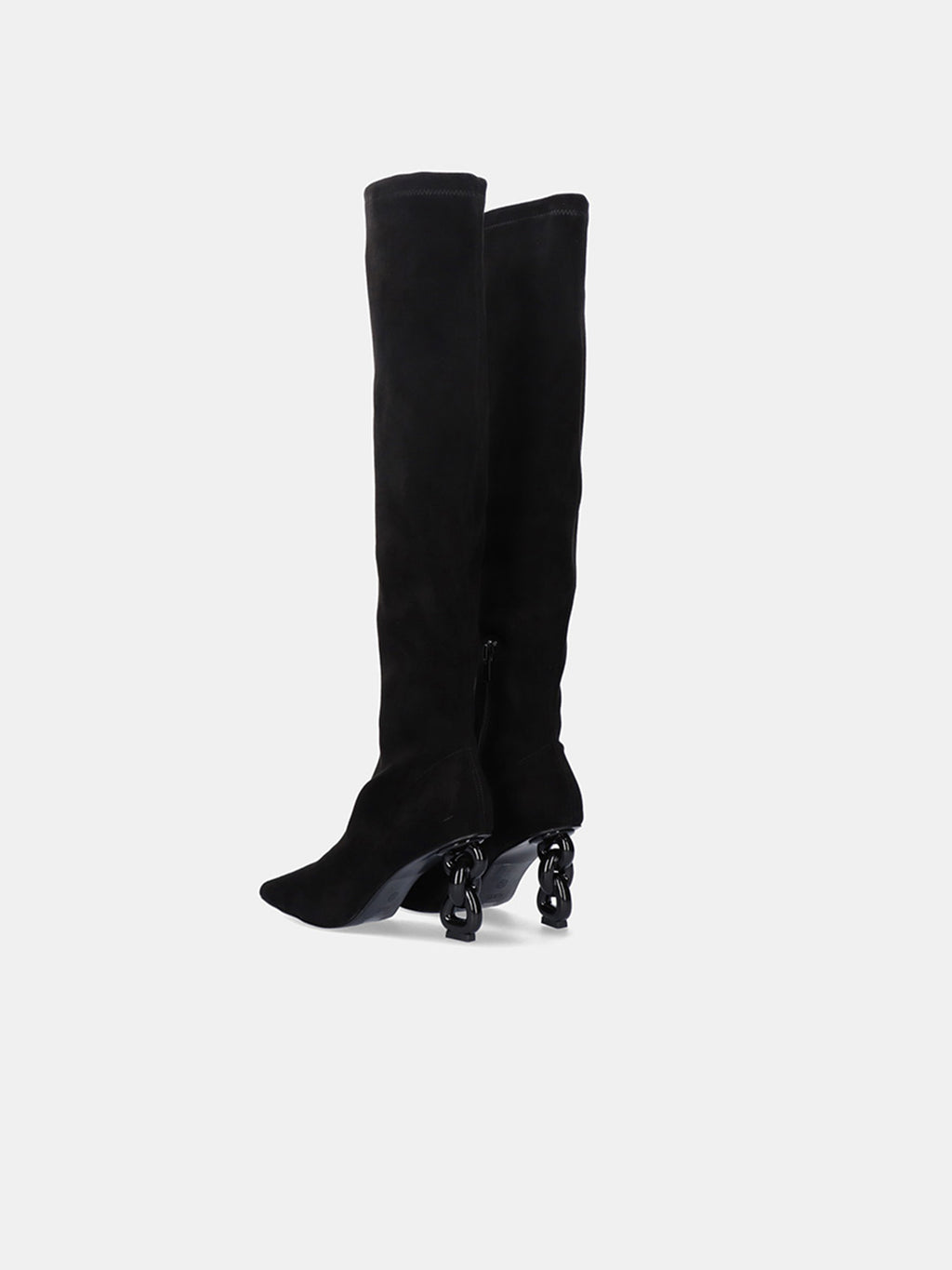 SAMANTHA-442 MICROFIBER BLACK