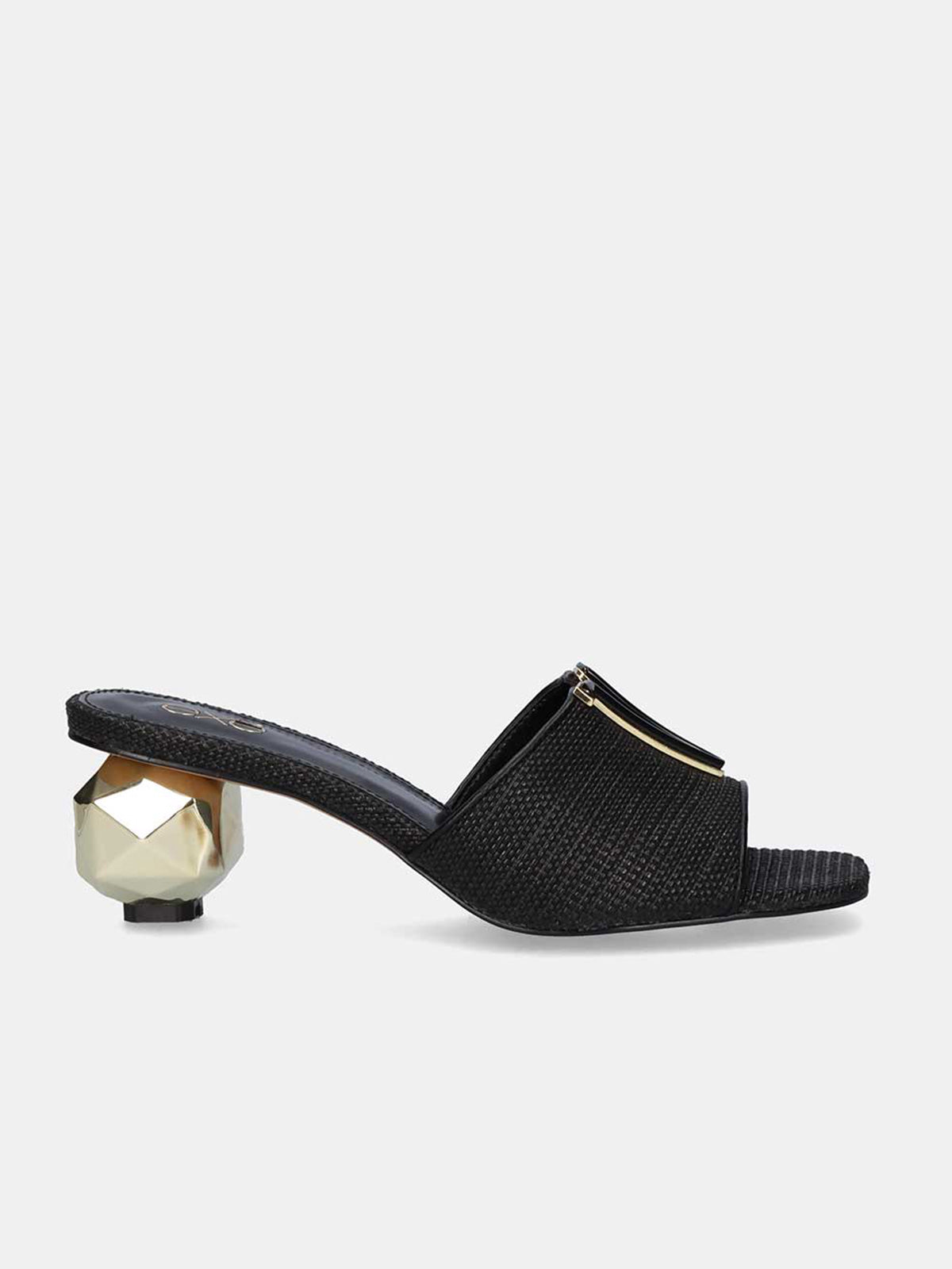 SCARLET-601 RAFFIA BLACK