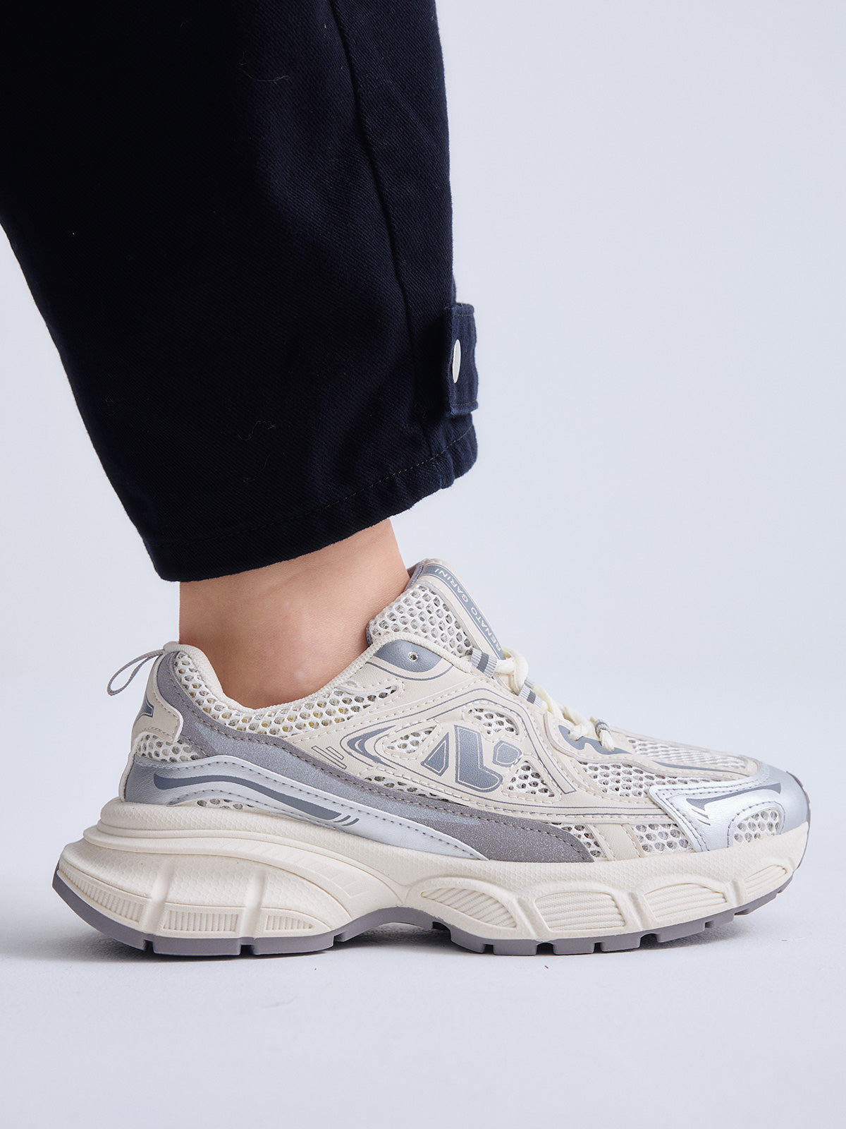 SH-05 TEXTIL WHITE SILV