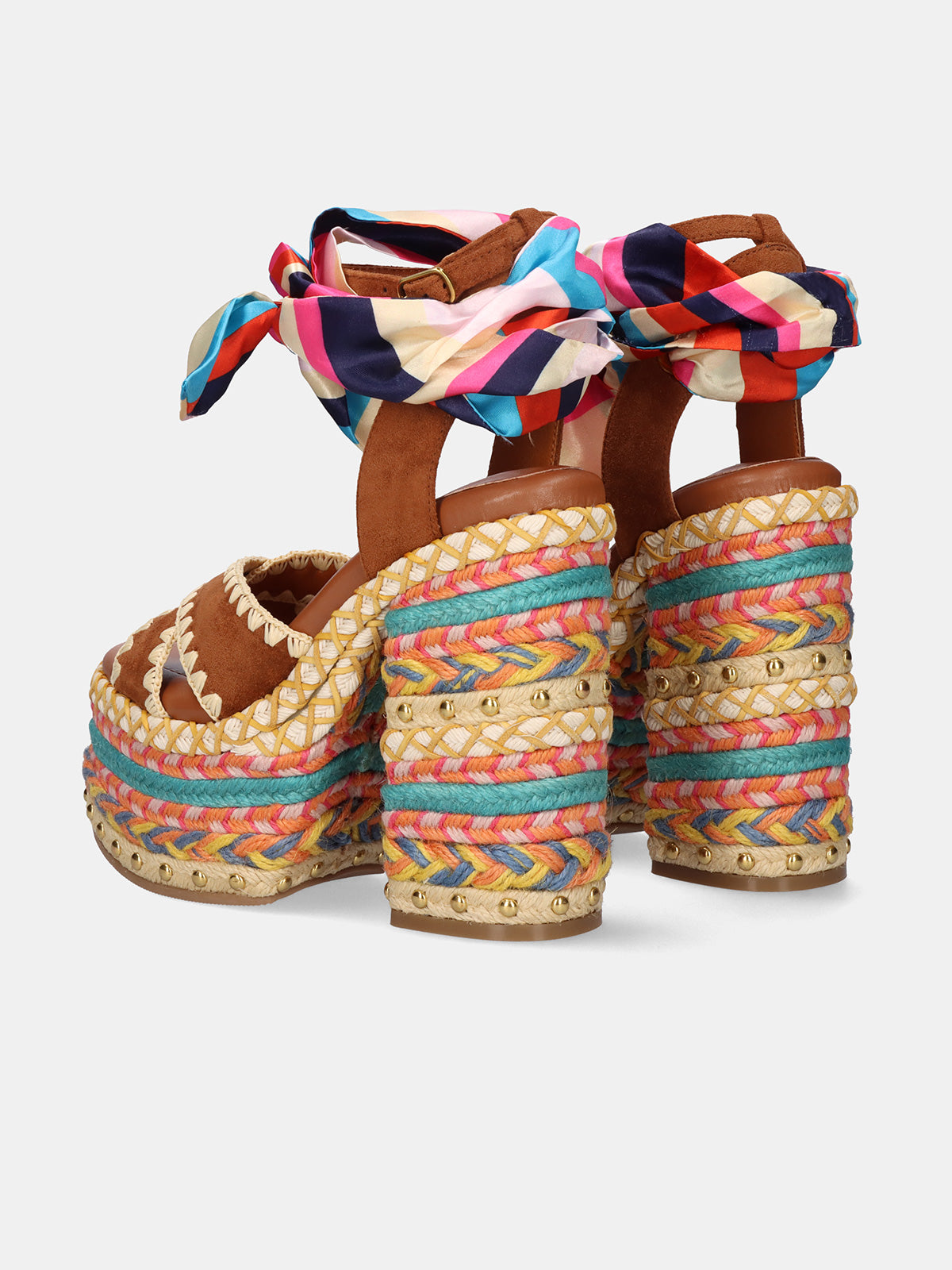 SIENA-448 ROPE TAN MULTICOLOR