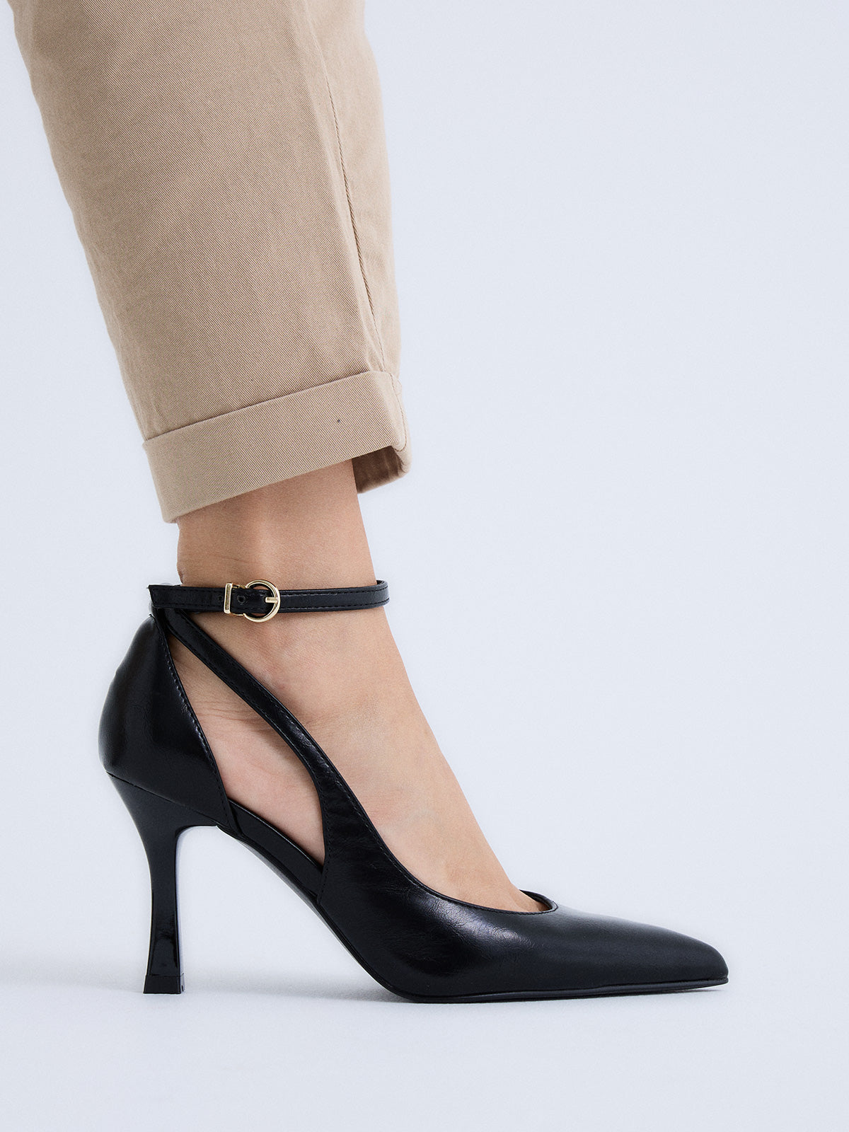 SILVANA-222 PU BLACK