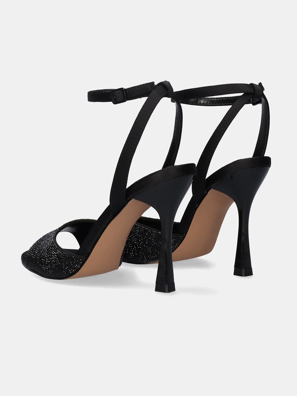 SILVER-636 STRASS BLACK
